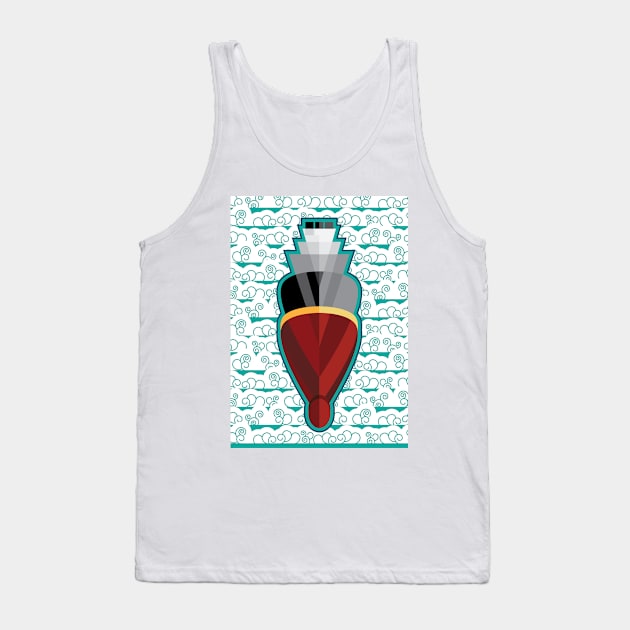 Cruise Ship DVC-02 Tank Top by chwbcc